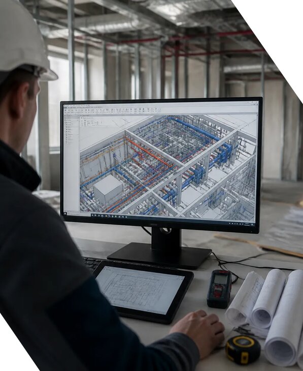 Создание BIM модели инженерных сетей для объектов в Ростове-на-Доне